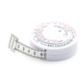 Miniatyrbillede 6 af 6: BMI Body Mass Index Retractable Tape 150 cm Måleberegner D A one size