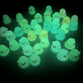 Miniatyrbild 6 av 6: 8 st Mini lysande harts spöke prydnadsföremål och tecknad liten spöke Random Color 8Pcs
