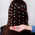 Miniatyrbild 3 av 5: 100 ST Mini Hair Claw Clips For Women Girls e Candy Colors Bea Muticolor one size