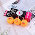 Miniatyrbilde 2 av 5: 3 stk/boks profesjonell bordtennis 40+ treningsball for Ping P White 3Pcs