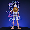 Miniatyrbillede 3 af 5: Anime One Piece Luffy Figur 21 cm Nika Sun God Action Figurer One size One size