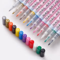 Miniatyrbillede 5 af 8: Nail Art Graffiti Pen UV Gel Polish Vandtæt Tegning Maleri Pink one size