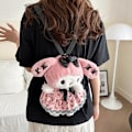 Pikkukuva 4 / 8: Plushie Sanrio Pehmoleikkikassi Kuromi My Melody Suuri Kapasiteetti K A3