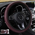 Miniatyrbild 1 av 5: Universal Auto Car Rat Cover Läder Andas Anti Wine red One Size