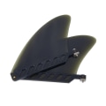 Miniatyrbild 3 av 8: 4,6 tum Soft Flex Sup Center Fin White Water Fin For Air Sup L Black onesize