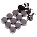 Miniatyrbillede 1 af 5: 10 Stk Sytilbehør Værktøj Håndtaske Skuldertasker Bund Stud Black