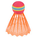 Pikkukuva 5 / 8: 12 kpl Sulkapallo EVA Rainbow Ball Head Nylon sulkapallohöyhenet Random Color 12Pcs
