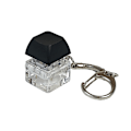 Miniatyrbild 1 av 8: Merit +1 Muyu dekompressionsnyckelring Tangentbordsknapp Fingertopp Black one size