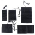 Pikkukuva 4 / 5: 7 kokoa USB Lämmin hiilikuitulämmitteiset tyynyt Lämmitetty takki Takki Ves Black 15*20cm