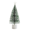 Miniatyrbild 8 av 8: Lysande minijulgranar Vackra små konstgjorda Xmas T A one size