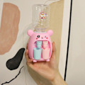 Miniatyrbild 4 av 5: Mini vattendispenser för barn Barn Present e Simulation Cartoo Pink One Size