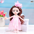 Miniatyrbillede 1 af 5: 17 cm dukke med tøj Sko DIY Movable s Princess Figur Gave Multicolor A9