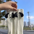 Miniatyrbilde 5 av 8: 1 par 3D morsomme 3D dukkepar sokker som holder hender sokker for par onesize