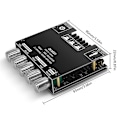 Miniatyrbild 8 av 8: 1st ZK-MT21 2x50W+100W 2.1 Channel Bluetooth 5.0 Subwoofer Digi Black 1pc
