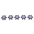 Miniatyrbilde 4 av 5: 14stk/lot Golf Spikes Fast Twist Sko Spikes erstatningssett Go Black