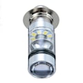 Pikkukuva 4 / 5: 2kpl BA20D H6 2323 20SMD LED 100W moottoripyörän sumu DRL jarruparkki White 2pcs