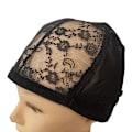 Miniatyrbilde 7 av 7: Blondeparykk Cap U Del Cap 56cm Med justerbare stropper Stretch Bla one size