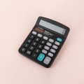 Miniatyrbillede 5 af 5: 12 cifre elektronisk lommeregner Solar lommeregner Dual Power Des Black One Size