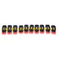 Miniatyrbild 4 av 5: 10 satser 2-polig tätad vattentät elektrisk ledningskontakt P Multicolor 10 Kits