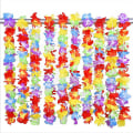 Miniatyrbild 1 av 5: 50st Hawaiian Flower Leis Garland Necklace Fancy Dress Party H Multicolor 50pcs