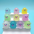 Miniatyrbilde 3 av 6: 8 stk mini lysende harpiks spøkelse ornamenter og tegneserie liten spøkelse Random Color 8Pcs