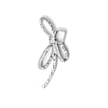 Pikkukuva 8 / 8: 10 kpl DIY Nail Art Decoration 3D Sliver / kultainen rusetti kynsipora 10Pcs Sliver 7*18mm