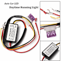 Miniatyrbild 2 av 5: Bil LED varselljus Automatisk ON/OFF Controller Modul Multicolor 1pc