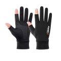 Miniatyrbilde 4 av 5: Sykkelsykkelhansker Pustende Ice Silk Anti-UV Tou Gray one size