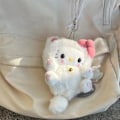Pikkukuva 4 / 8: Kawaii Pehmeä Plussipehmolelu Avaimenperä Piirretty Laukkuripendantti H OneSize