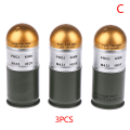 Miniatyrbillede 1 af 5: M433 HEDP 40 mm patron Dummy Granat Model Mini Opbevaringsetui black 3 pcs