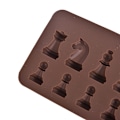 Miniatyrbillede 5 af 7: 1 STK New Chess Silikone Chokolade Forme DIY Kage Dekoration Kitc Brown one size