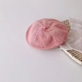 Miniatyrbilde 8 av 8: Mote e Baby Strikket Beret Hatt Ensfarget Barnas Varme Ou Purple