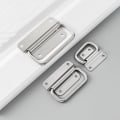 Miniatyrbilde 4 av 5: Cabinet Flight Case Solid Furniture Hardware Folding Handle For Silver A2