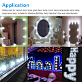 Pikkukuva 3 / 5: Hollywood Style LED-polttimot Vanity Makeup Meikkipöytä USB Mirr White 6pcs