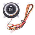 Miniatyrbild 3 av 5: 12V Auto Ersättningsbil Motor Start Stopp Tryckknapp Tändning Black one size