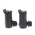 Pikkukuva 3 / 5: 1kpl 12v 24v universal lasinpyyhkijän tuulilasin pyyhkimen pesukone P Black A