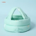 Miniatyrbilde 1 av 5: Baby sikkerhetshjelm Hodebeskyttelse Hodeplagg Småbarn Anti-fall P Green E