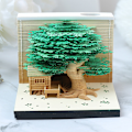 Miniatyrbild 1 av 8: 3D Skrivbordsminnesblock A1 onesize