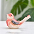 Miniatyrbild 8 av 8: e Färgad teckning Vattenfågel Visslan Svala Toy Musical Instr Red With rope