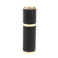 Pikkukuva 1 / 8: 5 ml:n nahkainen hajuvesipullo kannettava sumutin, uudelleentäytettävä tyhjä pe Black 5ml empty