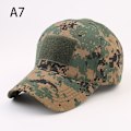 Miniatyrbillede 1 af 8: Baseball Caps Camouflage Taktisk udendørs Soldier Combat Paintb A7 A7