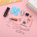 Miniatyrbild 4 av 5: DIY Science Experiment Electronic Fan Kids Educational Set Phys 1#