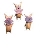 Miniatyrbild 6 av 8: Korok-staty i trä Hantverksdekoration Spelälskare Zelda Bre B onesize