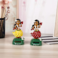 Miniatyrbillede 4 af 8: Bilindretning Dansende dukke Solar Power Legetøj Hawaiian Hula Girl Shaki C one size