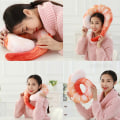Miniatyrbilde 2 av 5: Fashion ed Reker Utstoppede dyr Plysjleker U Nakkepute Shri Red one size