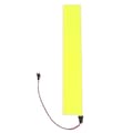 Fleksibel EL Light Panel Elektroluminescerende Baklys Strip Lam fluorescent yellow 1Pc