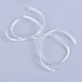 Pikkukuva 1 / 5: Laskettelulasit Myopia Frame Insert Optical Adapter Flexible Prescr Transparent onesize
