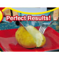 Miniatyrbild 4 av 8: Mikrovågsugn Potatisspispåse Bakad potatis Mikrovågsugn Red one size
