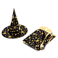 Miniatyrbillede 5 af 8: 2 stk./sæt Børns Halloween Kostume Heks Kappe og Purple
