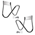 Pikkukuva 4 / 8: Metallinen puutarhaletkun pidike Silver one size